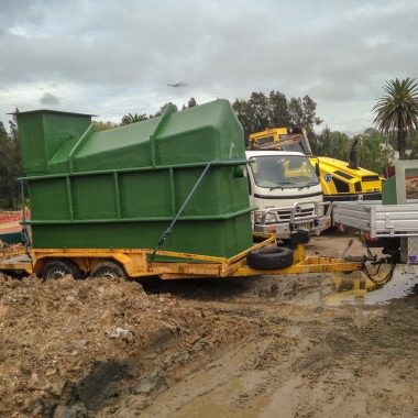 Aglass Sitework 5000 Litre Below Ground Grease Arrestor - Harold Park