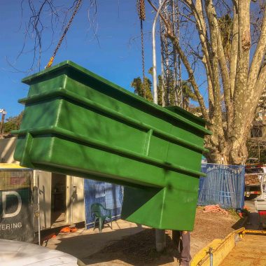 Aglass Sitework On Site Detention Tank With Sump